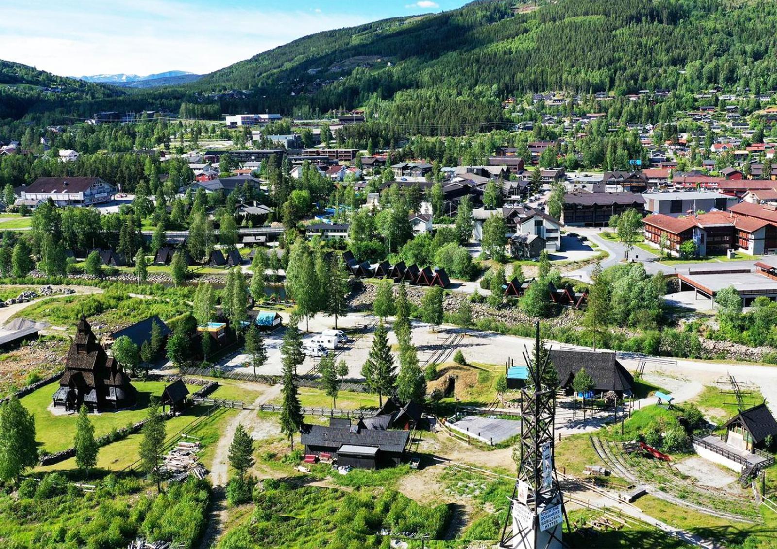 Hallingparken Gol Buitenkant foto